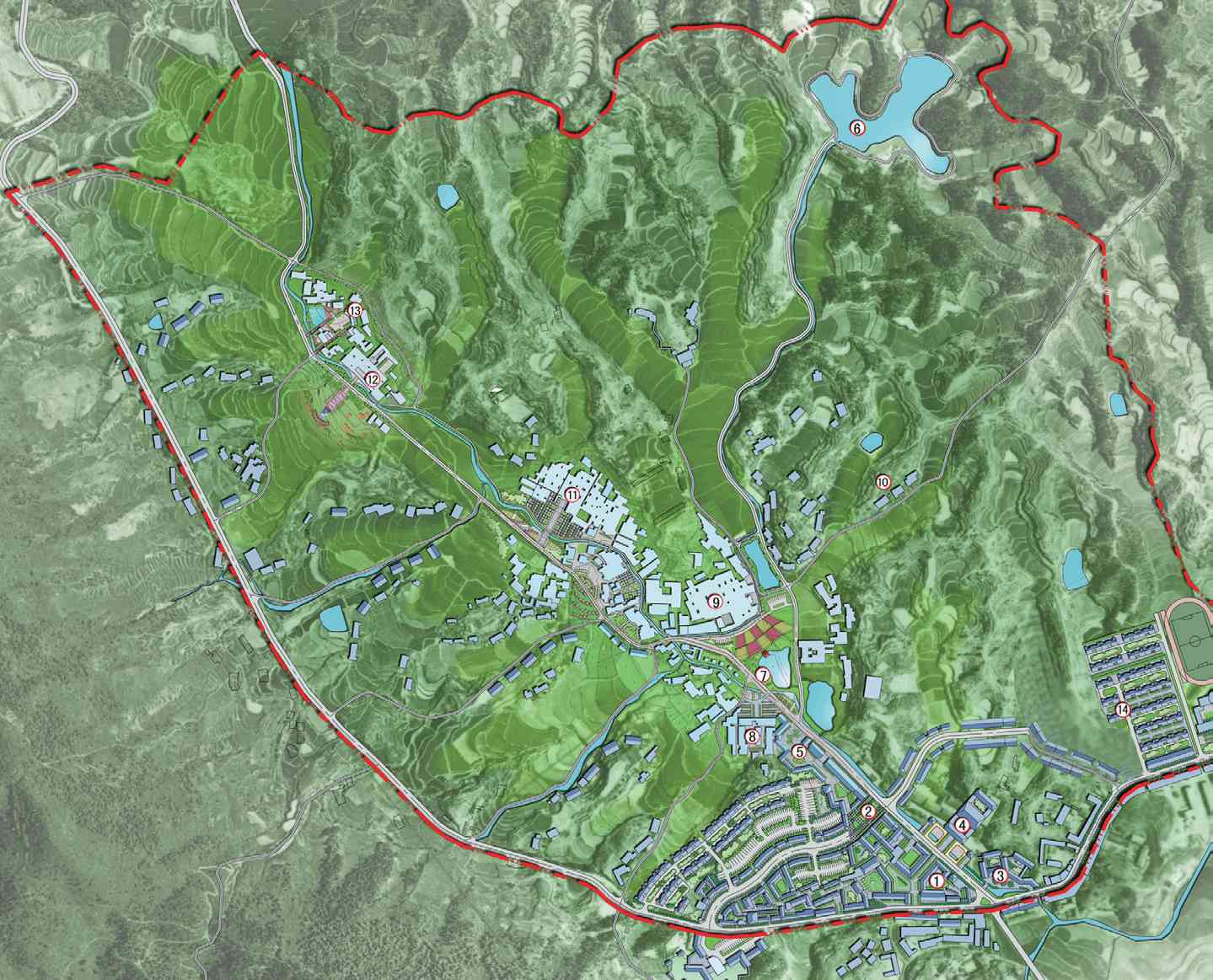 岳陽市張谷英歷史文化保護名村總體規劃（2007-2030）